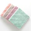 Tableware Household Microfiber Kitchen Scouring Pad Non-stick Oil Rags Clean Cloths Cleaning Towel