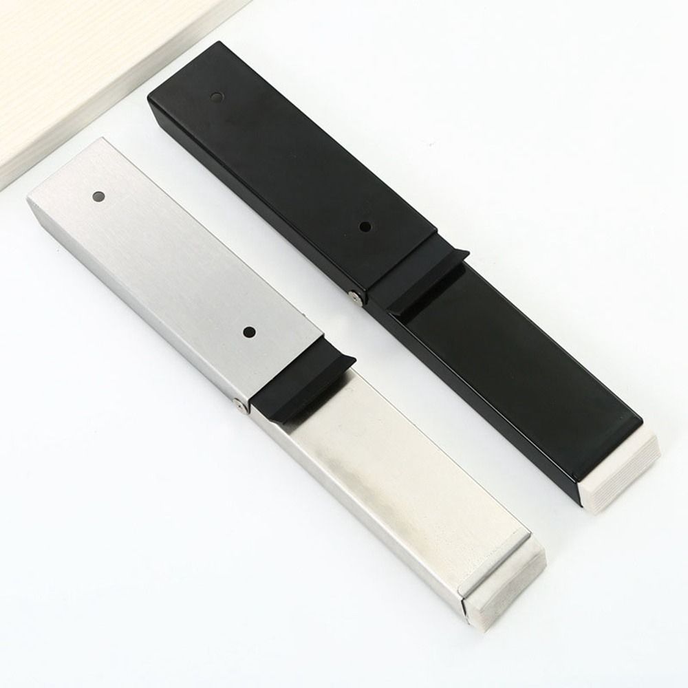 Self Adhesive Door Wedge Stainless Steel Door Holder New Folding Door Stop Door