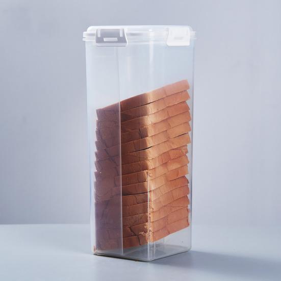 Контейнер для хранения хлеба Yousheng, герметичная коробка, пищевой, без BPA, большая емкость, чехол для хранения нарезанного тоста, сэндвич-хлеба с пылезащитной крышкой