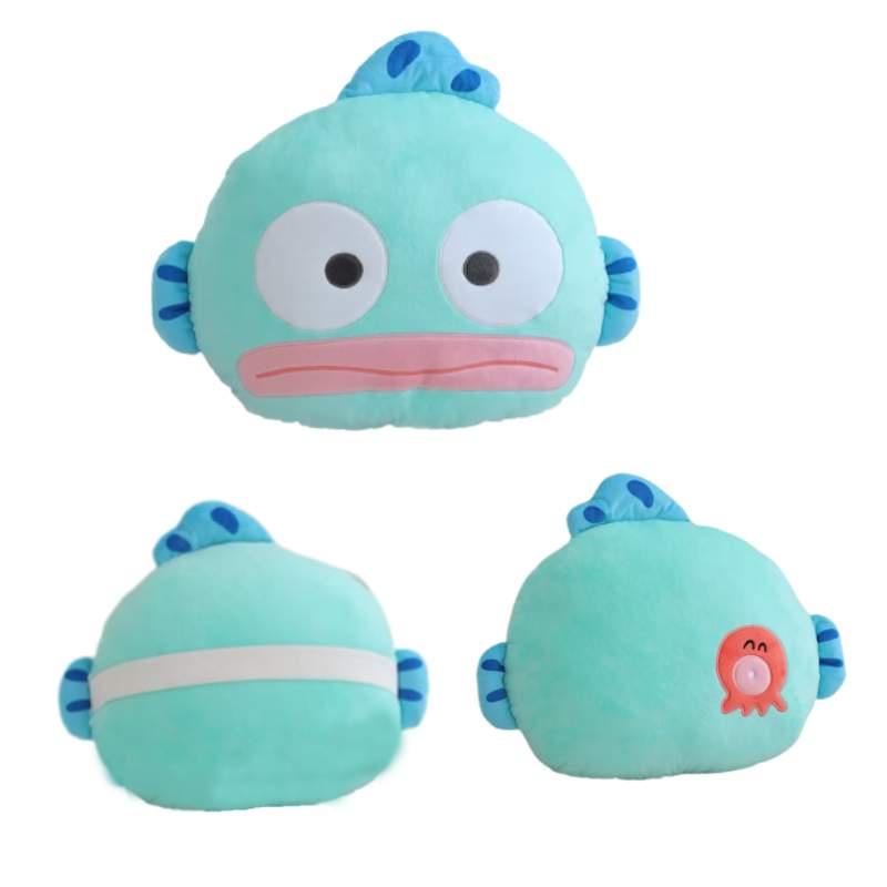 Cartoon Anime Mermaid Hantham Plush Doll, Ugly And Soft, Cushion For Sofa And Bed