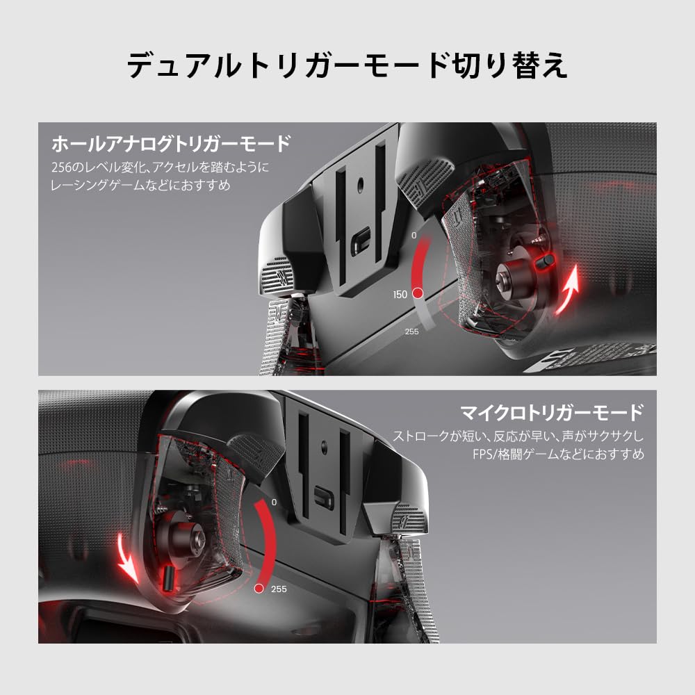 GameSir Cyclone2 TMR игровой контроллер частота опроса 1000 Гц геймпад с двойным отверстием триггер 5 миллионов раз прочный микропереключатель программная регулировка