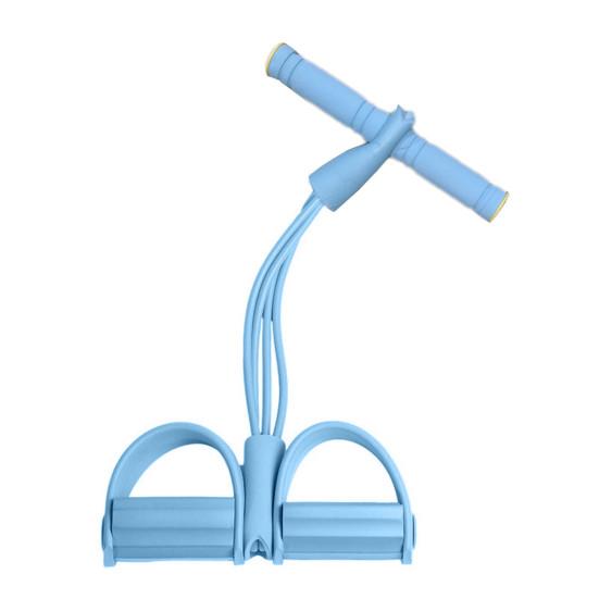 Sit-up Pedal Puller Resistance Band с ручкой Многофункциональный 4/6-трубчатый эластичный канат для йоги для мужчин и женщин Тренажер для натяжения педалей Тренировочное оборудование