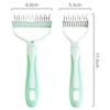 Professional Pet Grooming Brush Detangling Comb For Cats And Dogs Stainless Steel Teeth Deshedding Tool Gentle Hair Remover For Shedding Control