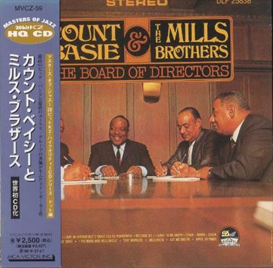 CD COUNT BASIE & THE MILLS BROTHERS - The Board Of Directors MVCZ59 Dot Records 1994 Япония Джаз Б/У
