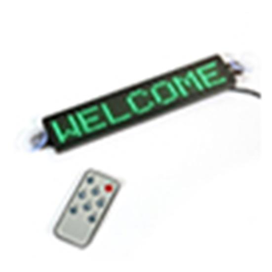 12 В автомобильный светодиодный программируемый знак, движущаяся прокрутка, экран для отображения сообщений