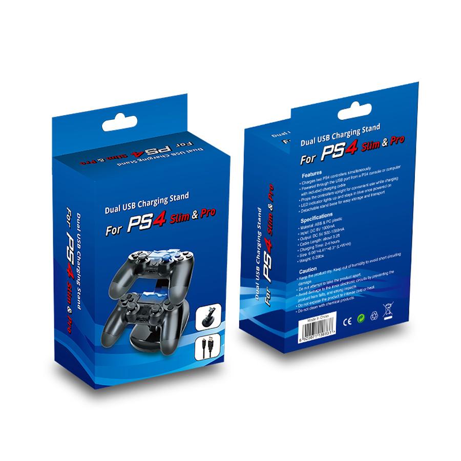 Зарядная подставка для ручки Sony PS Playstation Play Station Dualshock 4 PS4 Slim Pro Стенд Контроллер Геймпад Управление Аксессуары