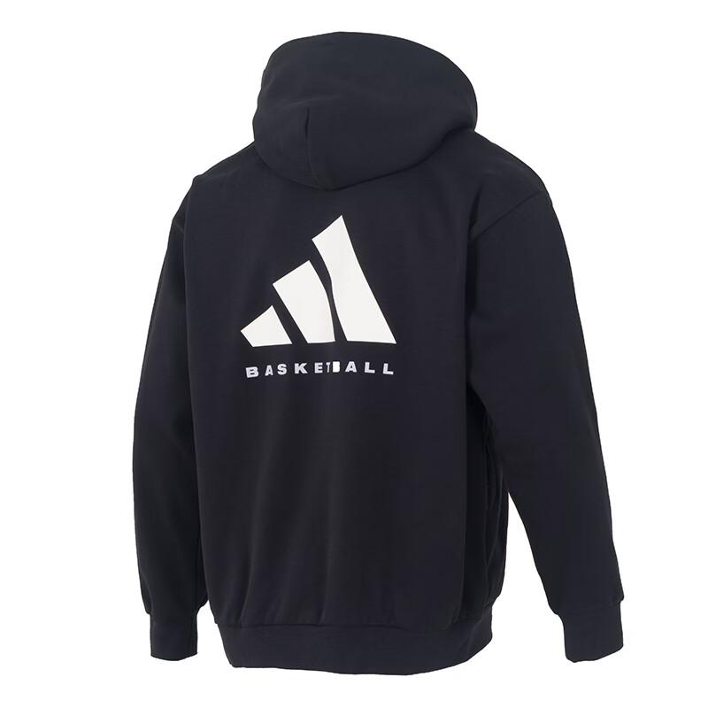 Adidas Баскетбольная спортивная толстовка FW25 с длинным рукавом, унисекс, худи JX5597