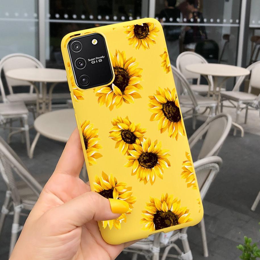 For Samsung Galaxy S10 Lite 2020 Case Colorful Flower Silicon Soft Back Cover For Samsung S10 Lite 2020 S5 S10lite SM-G770F Etui