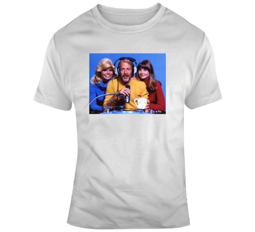 Wkrp In Cincinnati Johnny Fever Loni 70s Tv Fan T Shirt Mens Womens Tees Top