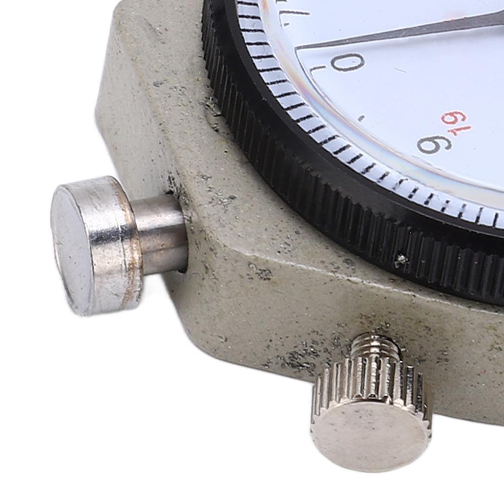 Pointer Display Thickness Micrometer 0-20mm Range Portable Thickness Meter For Fabrics