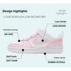 Nike Белые детские кроссовки Court Borough Low Recraft PS Pink Foam DV5457-105
