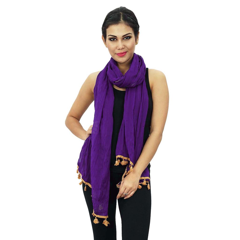 Индийский шифоновый смешанный шарф с запахом на шее Indian Dupatta, длинный палантин, шарф Chunni Throw
