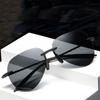 Rimless Polarized Fashion Sunglasses Men Ultralight Pilot Glasses for Women Mirror Frameless Driving Glasses UV400