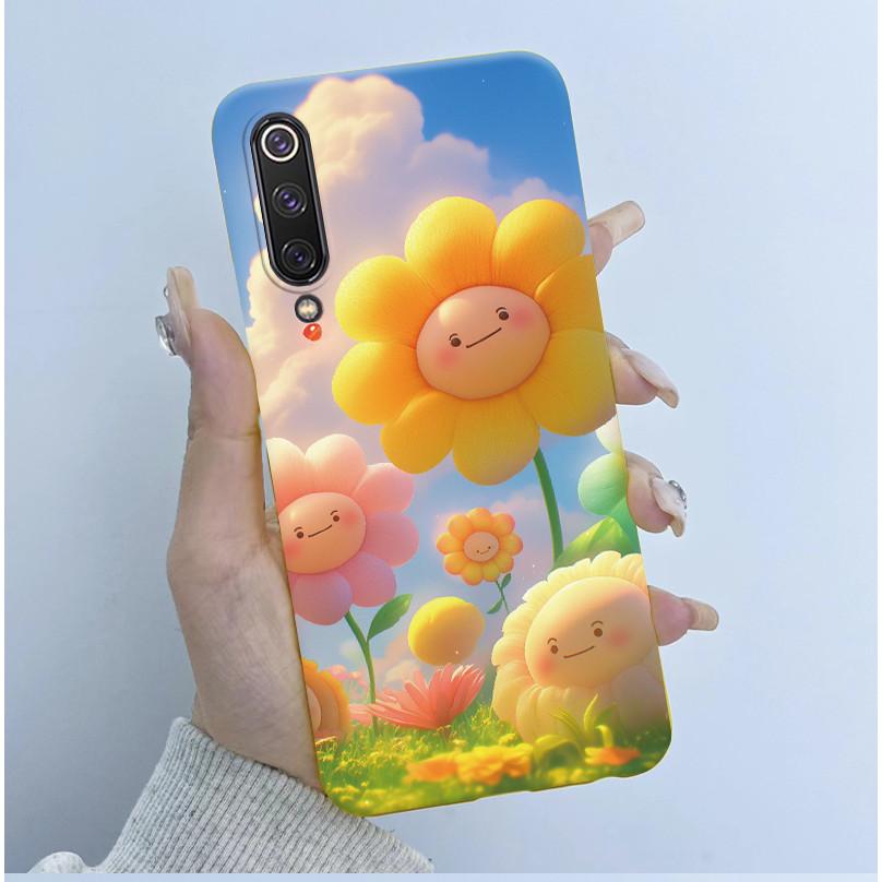 Чехол для Xiaomi Mi 9 SE Милый Мультяшный Панда Новый Узорчатый Силиконовый Матовый Мягкий Защитный Чехол Для Телефона Xiaomi Mi 9 Mi9 SE