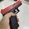 G17 Игрушечный пистолет Desert Eagle с непрерывной подачей гильз, детская модель, пистолет для мальчиков, пустой отсек, подвеска, пули 6-8 мм