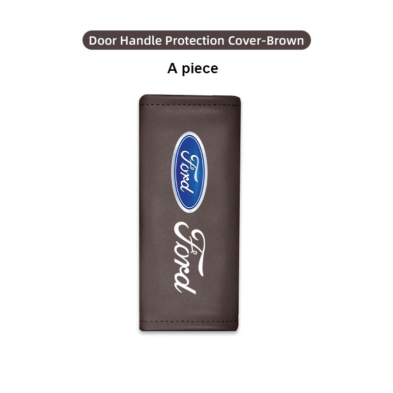 Car Inner Door Armrest Pull Handle Non-slip Protective Cover For Ford Fiesta Ranger Mondeo Escape Ecosport Fusion Explorer