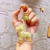 Wealthy Pony Keychain Luck Bag Pendant Bags Accessory Gold Horse Keychains  Chinese New Year