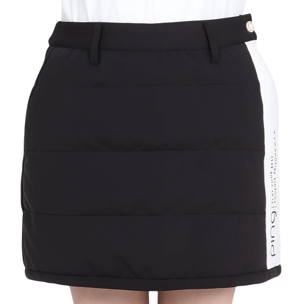 Ping Apparel Thermal Skirt for Golf and Cold Weather Size M Women's (Lightweight, All-Way Stretch) Wear, 622-4234900 010, Black,