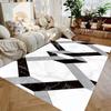 Nordic Geometric Carpet for Living Room Sofa Coffee Table Large Area Rug Bathroom Non Slip Modern Luxury Bedroom Decor Floor Mat