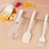 3 шт./компл. кухонные принадлежности силиконовый набор для выпечки торт масло лопатка скребок кухонные принадлежности венчик для взбивания яиц щетка для масла барбекю формы для выпечки