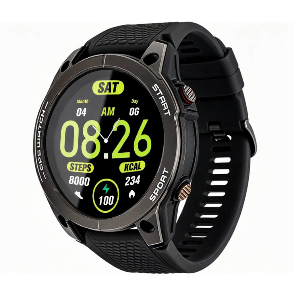 Smartwatch gps watch czarny watchmark