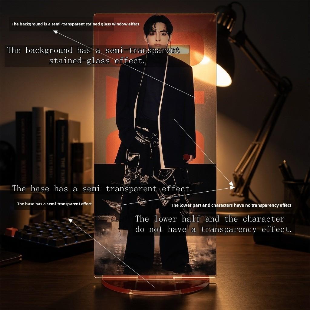 Акриловая фигурка BTS World Tour с бесшовным слоистым рисунком для коллекционеров и фанатов