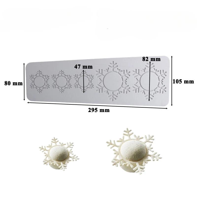 Силиконовая форма для шоколада в виде оленя, оленя, снежинки, своими руками, рождественская 3D-форма для выпечки, десерт, бисквит, инструмент для изготовления тортов, подарки ручной работы