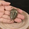 Cambrian Trilobite Brass Desk Decoration Ancient Insect Metal Figurine Tea Pets Paleontological Trilobites Souvenir Gift