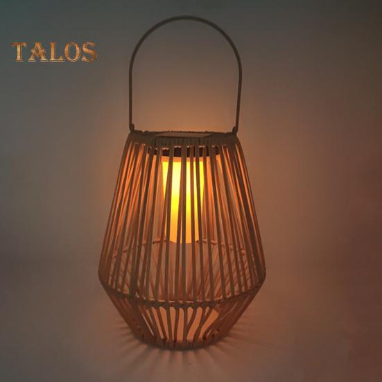 Уличный солнечный фонарь с ручкой, мягкий теплый свет, автоматическая зарядка, водонепроницаемый, управляемый светом, садовый солнечный светильник, декор