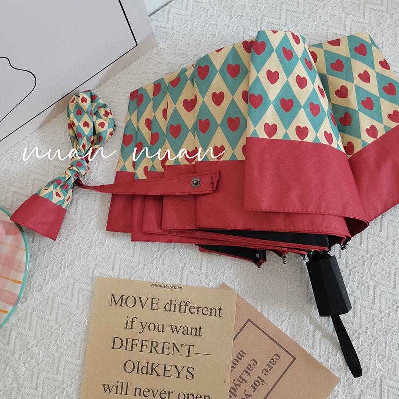 Премиальный автоматический ретро-зонт от солнца и дождя - высококачественная защита от ультрафиолета для женщин