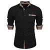Formal Men's Shirt Long Sleeved Autumn Casual Men's Shirt Men's Clothing Shirts (men’s)