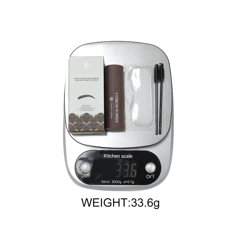 YOUNG VISION Пудра для ленивых бровей Пудра для линии роста волос Тени для контура лица Пудра-штамп Пудра для бровей Карандаш для бровей