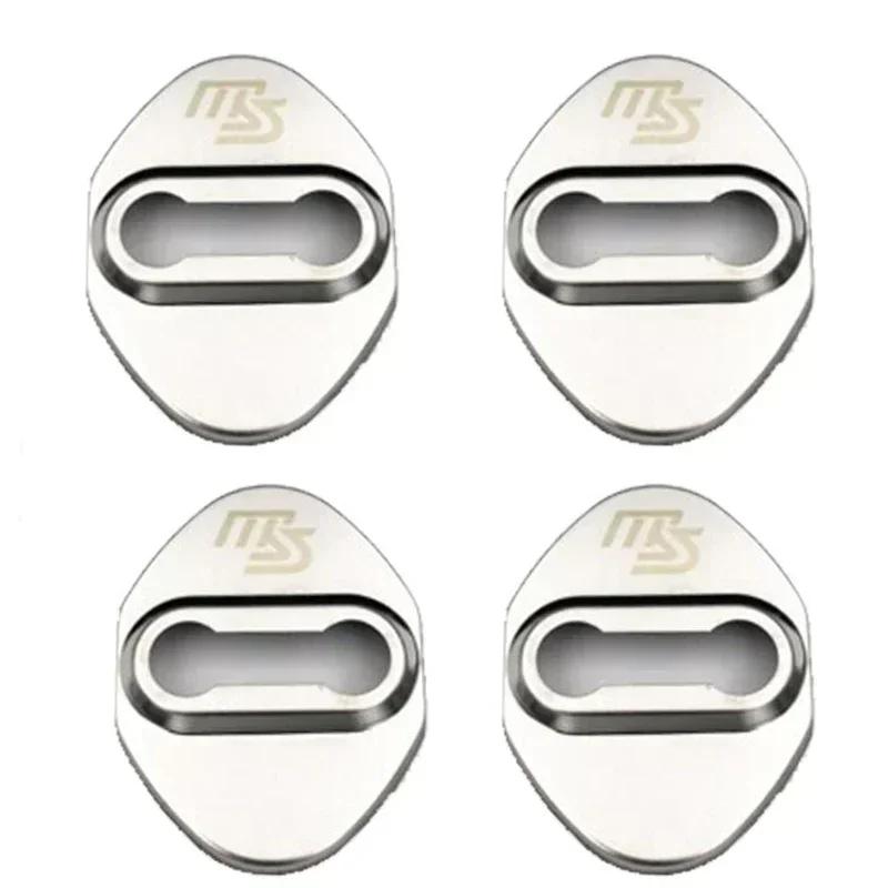 2025 Горячие 4 шт. Накладки на замки дверей автомобиля Антикоррозийные пряжки-наклейки для Mazda CX-4 CX-5 CX-3 Atenza Axela 3 6 Grand Tourer Стиль Аксе