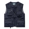 Mesh Quick-drying Vest Trendy Work Clothes Men's Casual Outdoor Multi-pocket Fishing Photography Vest Vest for Men