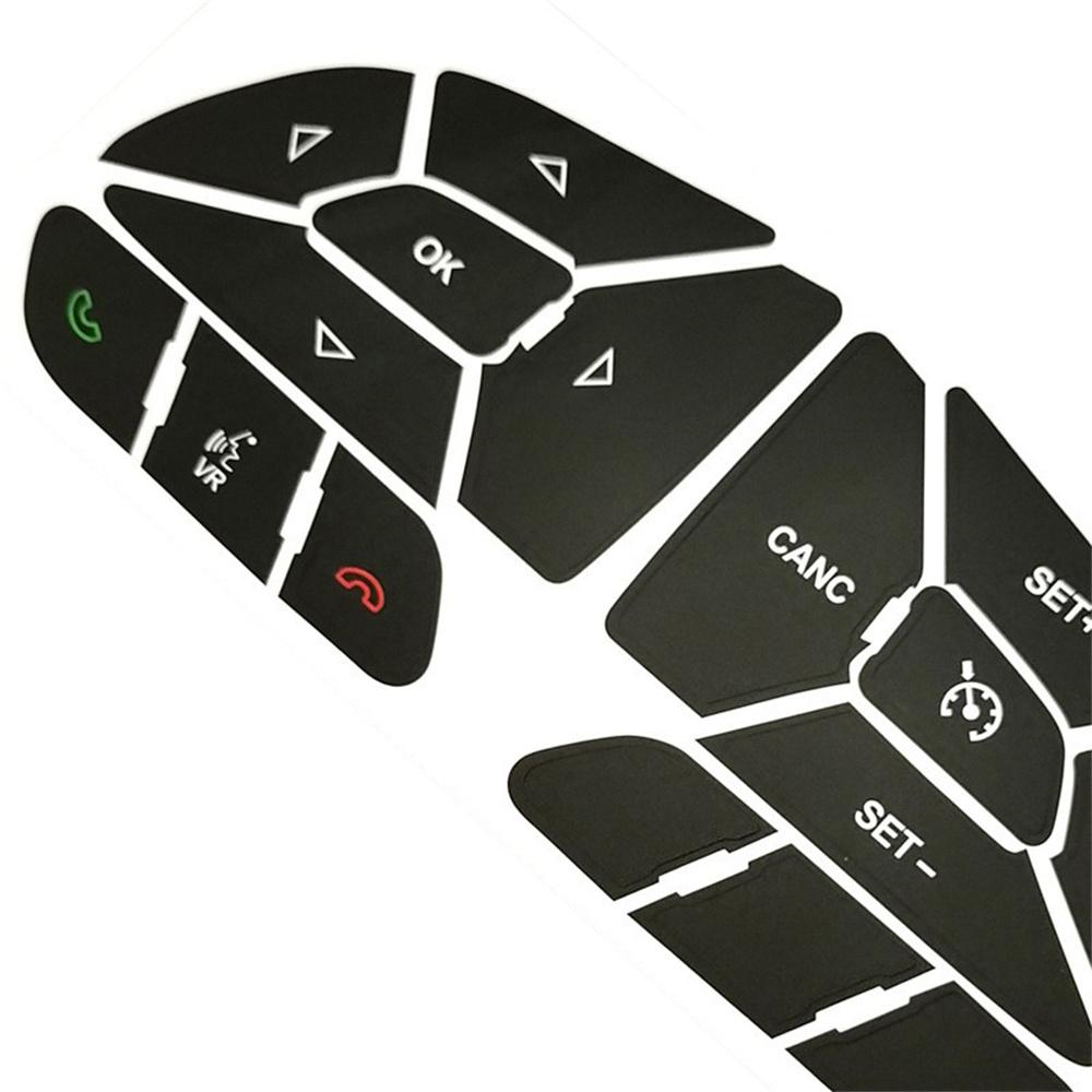 Наклейка-декаль для ремонта кнопок рулевого колеса для DODGE CHARGER 2016-2022