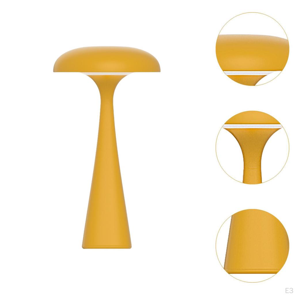 Table Lamp Accent Bedside 3 Color Modes Simple Dimmable Touch Night for Study Living