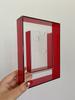 Photo Frame Acrylic Photo Holder for Desktop Display Support Horizontaled Vertical Clear