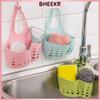 Adjustable Snap-on Kitchen Sink Storage Hanging Basket Plastic Dishwashing Sponge Hanging Bag Pool Drain Rack Storage Rack Faucet Drain Basket