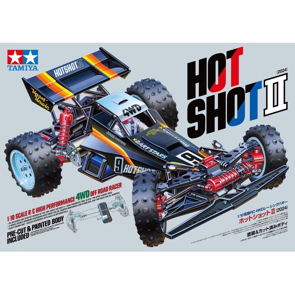 Tamiya 110 Электромобиль на радиоуправлении Серия №737 Hotshot II (2024) 58737