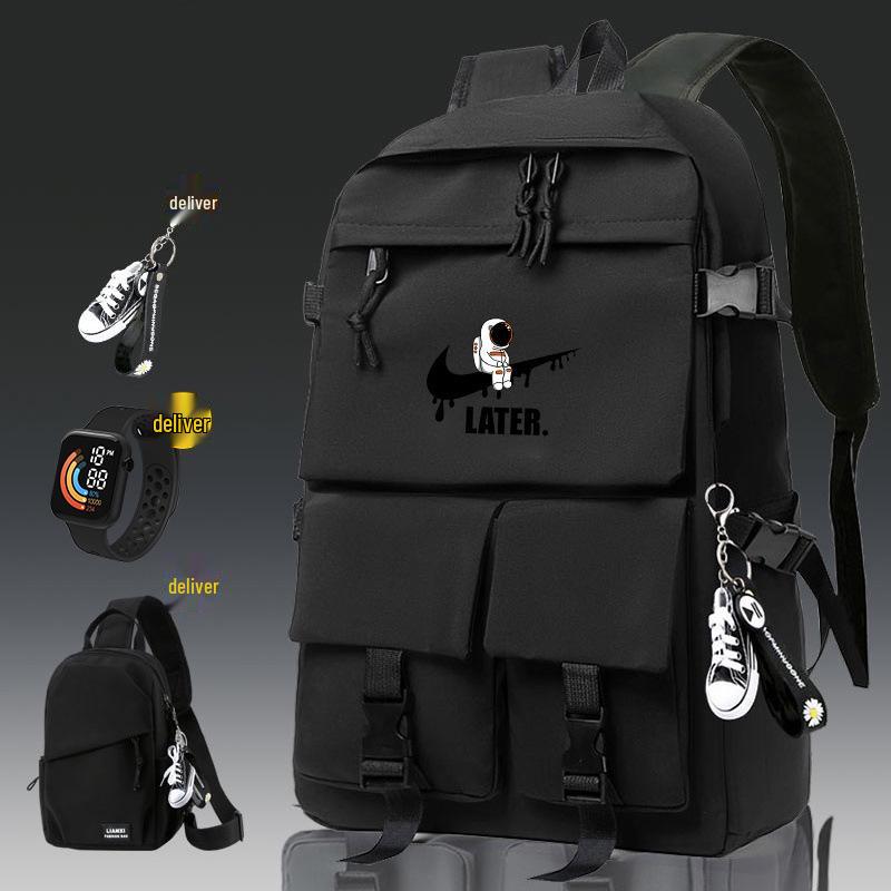 Popular Astronaut Backpack: Ergonomic Schoolbag for Boys & Students