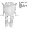 Фигурка розы, напечатанная на 3D-принтере, статуэтка красной розы, светящаяся в темноте, с гибкими шарнирными ногами, романтический подарок на Рождество, День святого Валентина, домашний декор