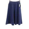 Unused BARNEYS NEWYORK Wool Blend Midi Length Knit Skirt 38 Navy Women Used