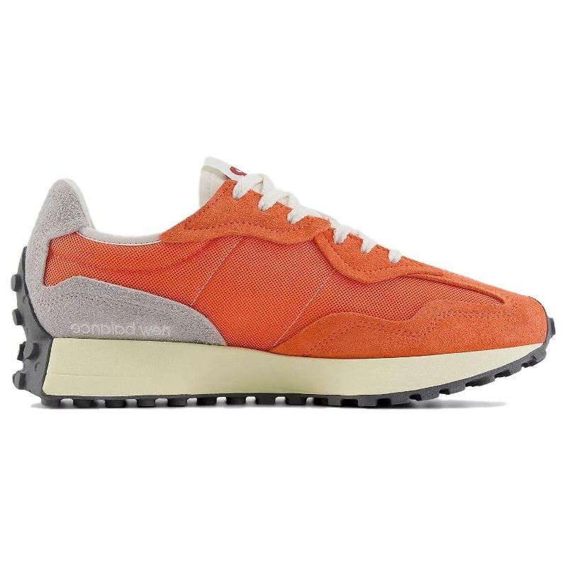 New Balance 327 Унисекс Сетчатые Амортизирующие Повседневные Обувь для Бега Оранжево-Белые U327WRC