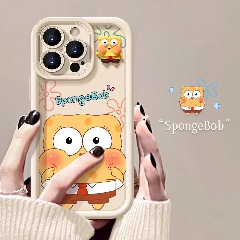 3D куклы Патрик Звезда Чехол для телефона Для 11 12 Pro 13 Mini 14 Plus 15 Pro Max SE X XS XR 7 8