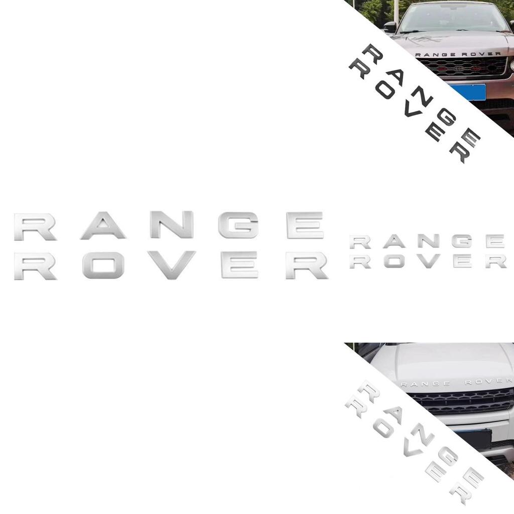 Эмблема автомобиля Range Rover с зеркальной отделкой для украшения внедорожника