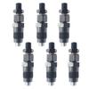 6pcs Metal Fu-el Injec-tor Nozzle Die-sel Fu-el Injec-tor Injec-tor Nozzle Easy To Install