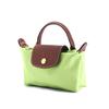 New LONGCHAMP Le Pliage Recycled Canvas With Leather Trim Canvas Bag, Dumpling Bag, Handbag Regular Women's Green 34175089355