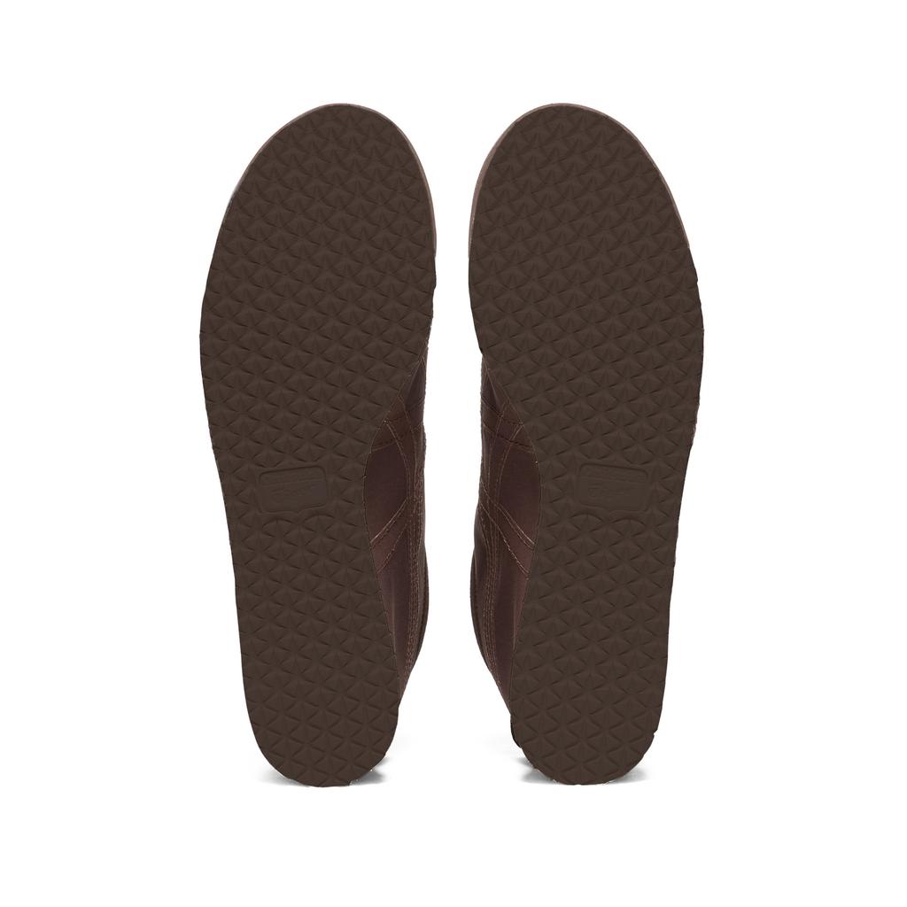 ONITSUKA TIGER Mexico 66 Slip-On Тканевые Классические Удобные Универсальные Модные Низкие Повседневные Кроссовки Унисекс Темно-коричневые 1183B603-202