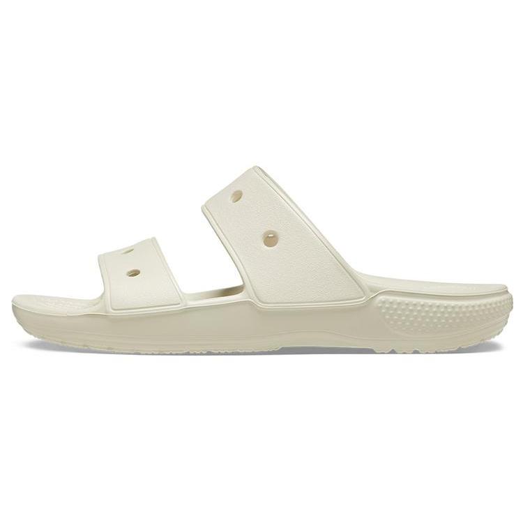 Crocs Классические шлепанцы с двойной полоской Костяной 206761-2Y2