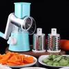 3 In 1 Vegetable Slicer Manual Kitchen Accessories Grater for Vegetable Cutter Round Chopper Mandolin Shredder Potato Home Kitch
